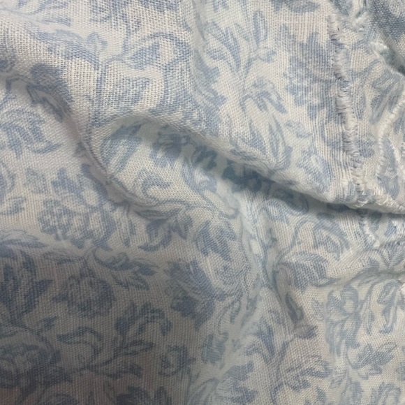 Joie Linen Cotton Blend Tunic Top Blouse Embroidered Medium Women. 247 - Picture 2 of 4